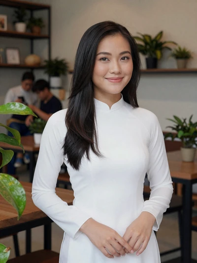 Linh Nguyen, 27 years old, elegant Vietnamese marketing professional from Ho Chi Minh City seeking meaningful relationship