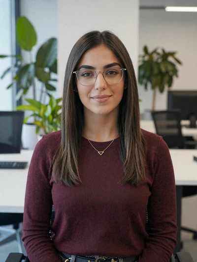 Yasmine Al-Masri, 27 years old, creative Jordanian software engineer from Zarqa seeking intellectual partner