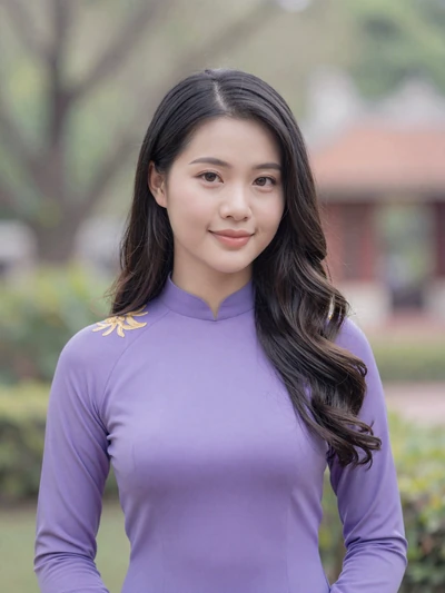 Hanh Le, 24 years old, elegant Vietnamese accountant from Hue seeking sincere American partner