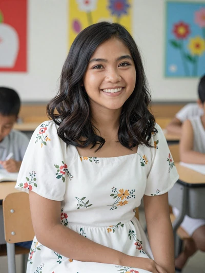Joy, 24 years old, devoted Filipina teacher from Cebu City seeking family-oriented partner