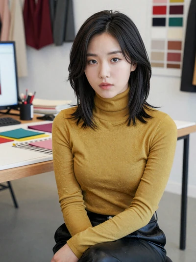 Minji, 26-year-old creative Korean fashion designer from Daegu seeking international romance