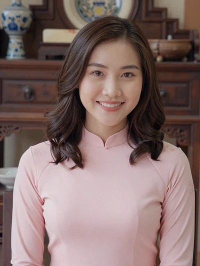 Thuy Tran, 25 years old, graceful Vietnamese English teacher from Hanoi seeking family-oriented partner